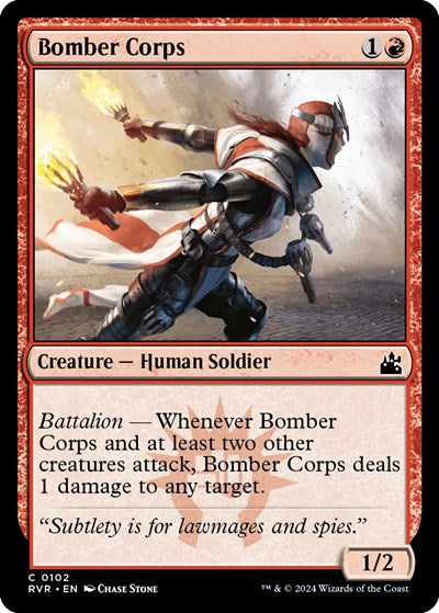 Bomber Corps (Ravnica Remastered) Near Mint - Nick Nack's Full Frontal Attack