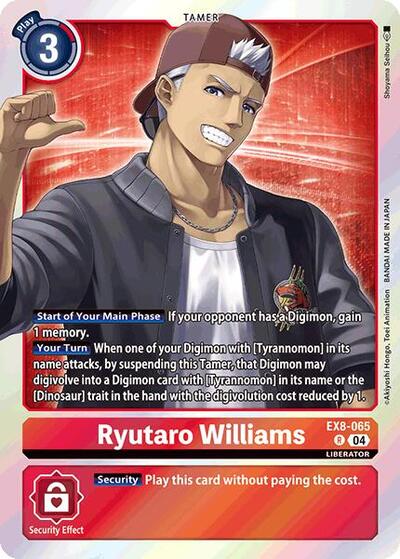 Ryutaro Williams (Chain of Liberation) Near Mint Foil - Nick Nack's Full Frontal Attack