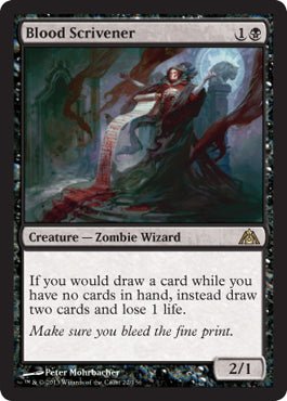 Blood Scrivener (Dragon's Maze) Near Mint - Nick Nack's Full Frontal Attack