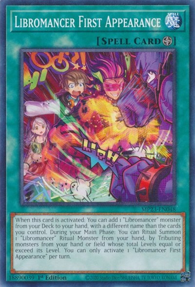 Libromancer First Appearance (25th Anniversary Tin: Dueling Heroes Mega Pack) Light Play 1st Edition