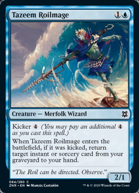 Tazeem Roilmage (Zendikar Rising) Near Mint - Nick Nack's Full Frontal Attack
