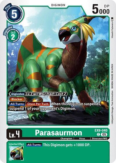 Parasaurmon (Versus Monsters) Near Mint
