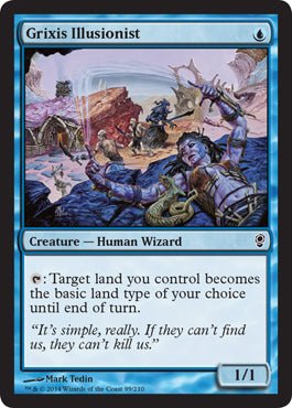 Grixis Illusionist (Conspiracy) Near Mint - Nick Nack's Full Frontal Attack