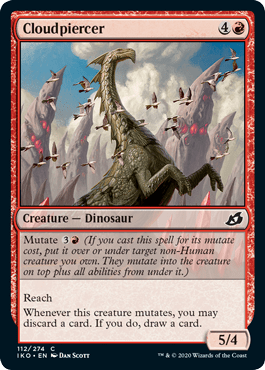 Cloudpiercer (Ikoria: Lair of Behemoths) Near Mint - Nick Nack's Full Frontal Attack