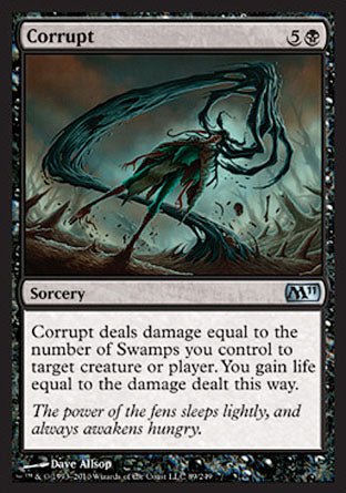 Corrupt (Magic 2011 Core Set) Near Mint - Nick Nack's Full Frontal Attack