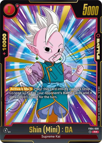 Shin (Mini) : DA (Alternate Art) (Ultra Limit) Near Mint Holofoil - Nick Nack's Full Frontal Attack