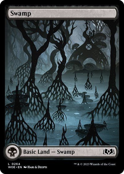 Swamp (0264) (Wilds of Eldraine) Near Mint - Nick Nack's Full Frontal Attack
