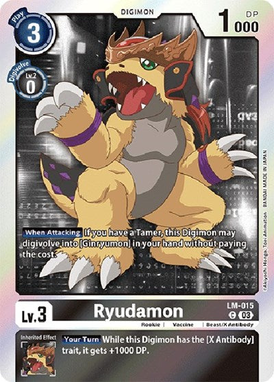 Ryudamon (English Exclusive) (Exceed Apocalypse) Near Mint Foil