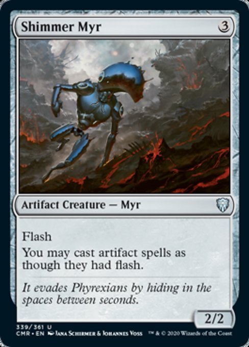 Shimmer Myr (Commander Legends) Near Mint - Nick Nack's Full Frontal Attack