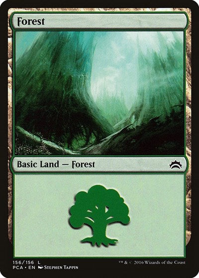 Forest (156) (Planechase Anthology) Near Mint