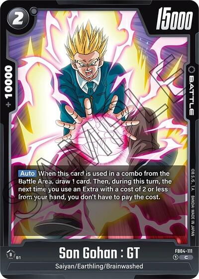 Son Gohan : GT (Ultra Limit) Near Mint