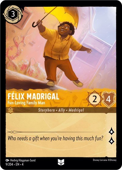 Felix Madrigal - Fun - Loving Family Man (Ursula's Return) Near Mint - Nick Nack's Full Frontal Attack