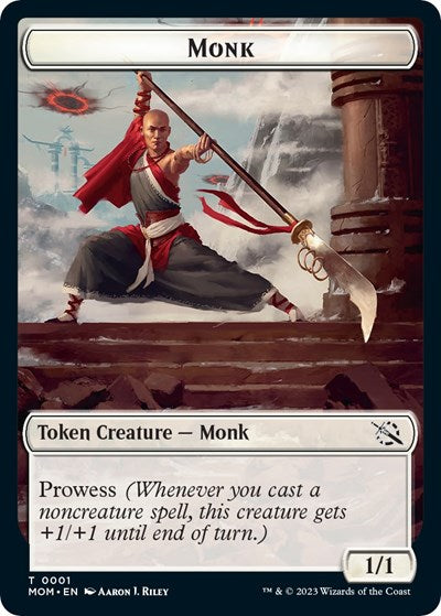 Monk Token (March of the Machine) Near Mint