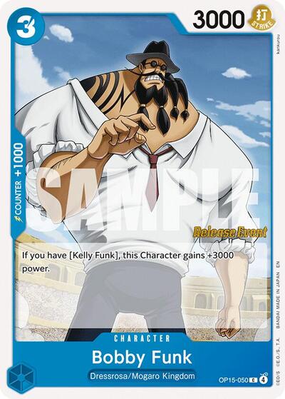 Bobby Funk (Adventure on Kami's Island Release Event Cards) Near Mint