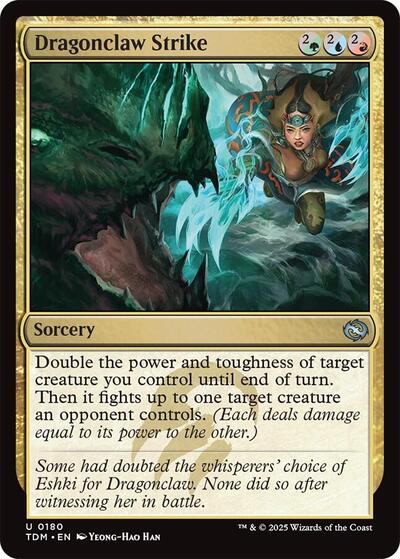Dragonclaw Strike (Tarkir: Dragonstorm) Near Mint - Nick Nack's Full Frontal Attack