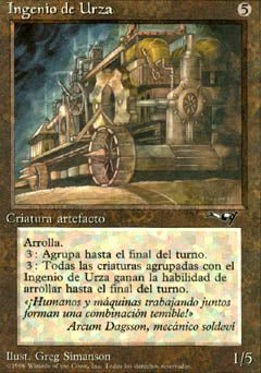 Urza's Engine (Alliances) Light Play - Nick Nack's Full Frontal Attack