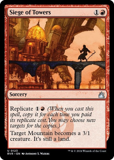 Siege of Towers (Ravnica Remastered) Near Mint - Nick Nack's Full Frontal Attack