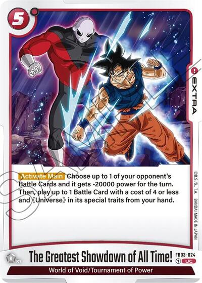 The Greatest Showdown of All Time! (Raging Roar) Near Mint