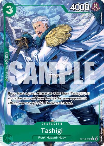 Tashigi (Parallel) (Royal Blood) Near Mint Foil