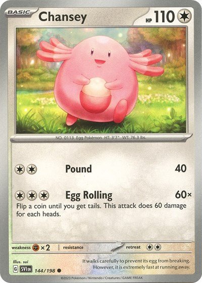 Chansey (Scarlet and Violet: Base Set) Near Mint - Nick Nack's Full Frontal Attack