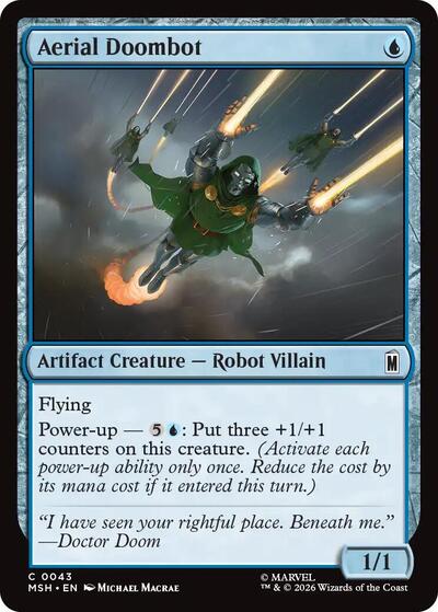 Aerial Doombot (Marvel Super Heroes) Near Mint - Nick Nack's Full Frontal Attack