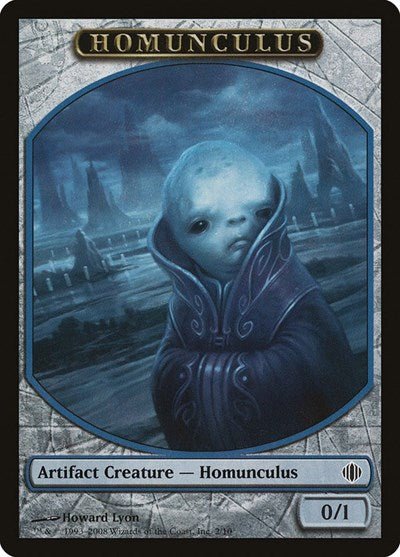 Homunculus Token (Shards of Alara) Near Mint - Nick Nack's Full Frontal Attack