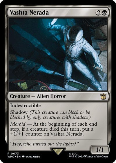 Vashta Nerada (Universes Beyond: Doctor Who) Near Mint Foil - Nick Nack's Full Frontal Attack