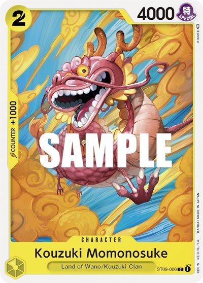 Kouzuki Momonosuke (Starter Deck 9: Yamato) Near Mint - Nick Nack's Full Frontal Attack