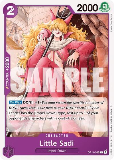 Little Sadi (A Fist of Divine Speed) Near Mint - Nick Nack's Full Frontal Attack
