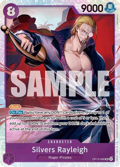 Silvers Rayleigh (Carrying On His Will) Near Mint Foil