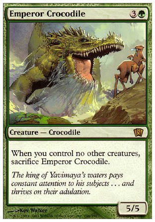 Emperor Crocodile (8th Edition) Near Mint - Nick Nack's Full Frontal Attack
