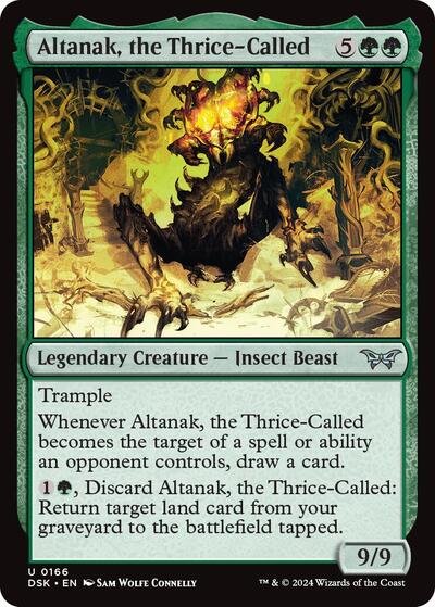 Altanak, the Thrice-Called (Duskmourn: House of Horror) Near Mint - Nick Nack's Full Frontal Attack