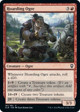 Hoarding Ogre (Commander Legends: Battle for Baldur's Gate) Near Mint - Nick Nack's Full Frontal Attack