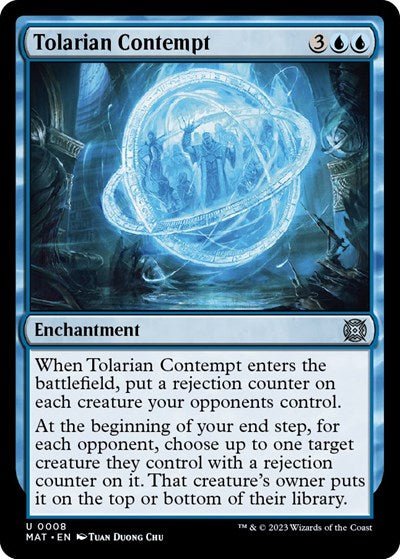 Tolarian Contempt (March of the Machine: The Aftermath) Near Mint Foil - Nick Nack's Full Frontal Attack