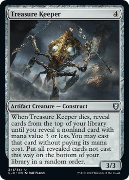 Treasure Keeper (Commander Legends: Battle for Baldur's Gate) Near Mint - Nick Nack's Full Frontal Attack