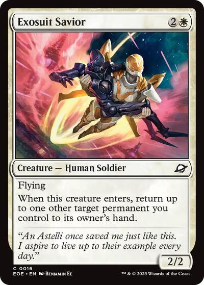 Exosuit Savior (Edge of Eternities) Near Mint - Nick Nack's Full Frontal Attack