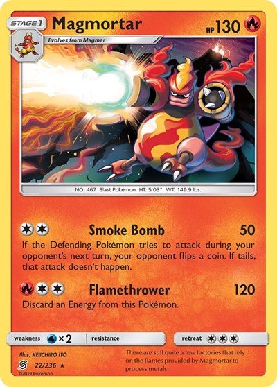 Magmortar (SM - Unified Minds) Near Mint - Nick Nack's Full Frontal Attack