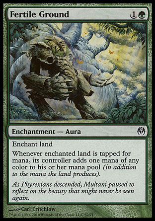 Fertile Ground (Duel Decks: Phyrexia vs The Coalition) Near Mint