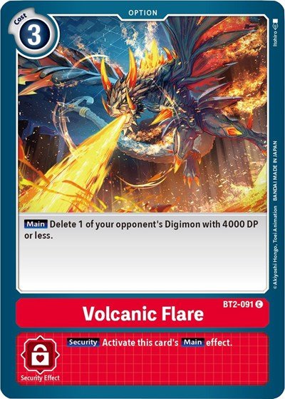 Volcanic Flare (Release Special Booster) Near Mint - Nick Nack's Full Frontal Attack