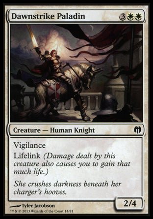 Dawnstrike Paladin (Duel Decks: Heroes vs Monsters) Near Mint - Nick Nack's Full Frontal Attack
