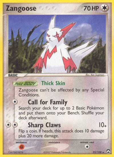 Zangoose (Power Keepers) Light Play