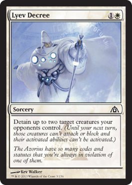 Lyev Decree (Dragon's Maze) Near Mint - Nick Nack's Full Frontal Attack