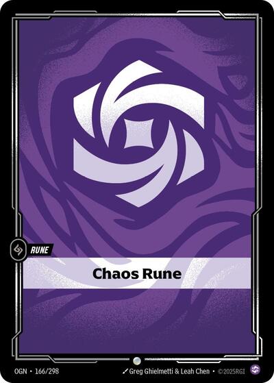 Chaos Rune (Origins) Near Mint - Nick Nack's Full Frontal Attack
