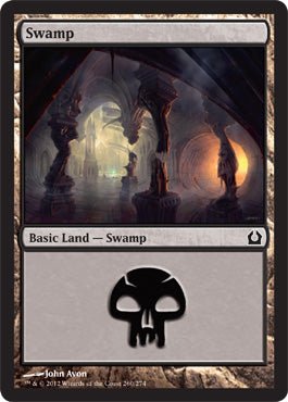 Swamp (260) (Return to Ravnica) Near Mint - Nick Nack's Full Frontal Attack