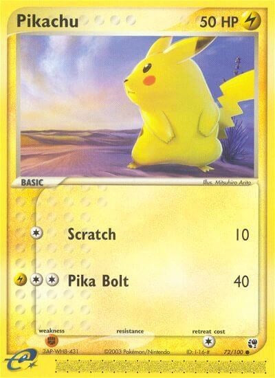 Pikachu (Sandstorm) Light Play