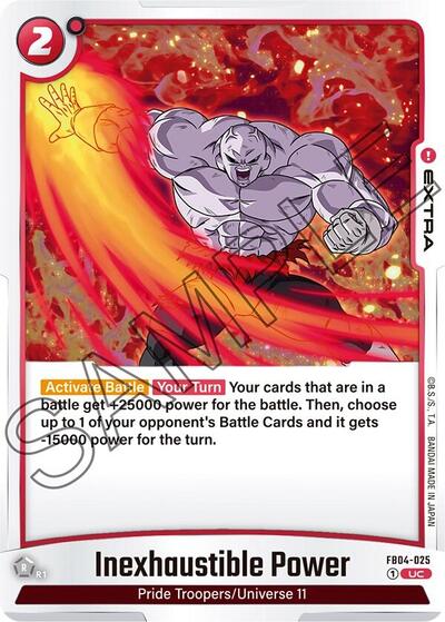 Inexhaustible Power (Ultra Limit) Near Mint