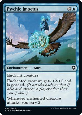 Psychic Impetus (Commander Legends: Battle for Baldur's Gate) Near Mint - Nick Nack's Full Frontal Attack