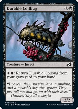 Durable Coilbug (Ikoria: Lair of Behemoths) Near Mint - Nick Nack's Full Frontal Attack