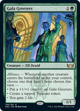Gala Greeters (Streets of New Capenna) Near Mint - Nick Nack's Full Frontal Attack