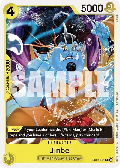 Jinbe (Tournament Pack 2025 Vol. 3) (One Piece Promotion Cards) Near Mint - Nick Nack's Full Frontal Attack